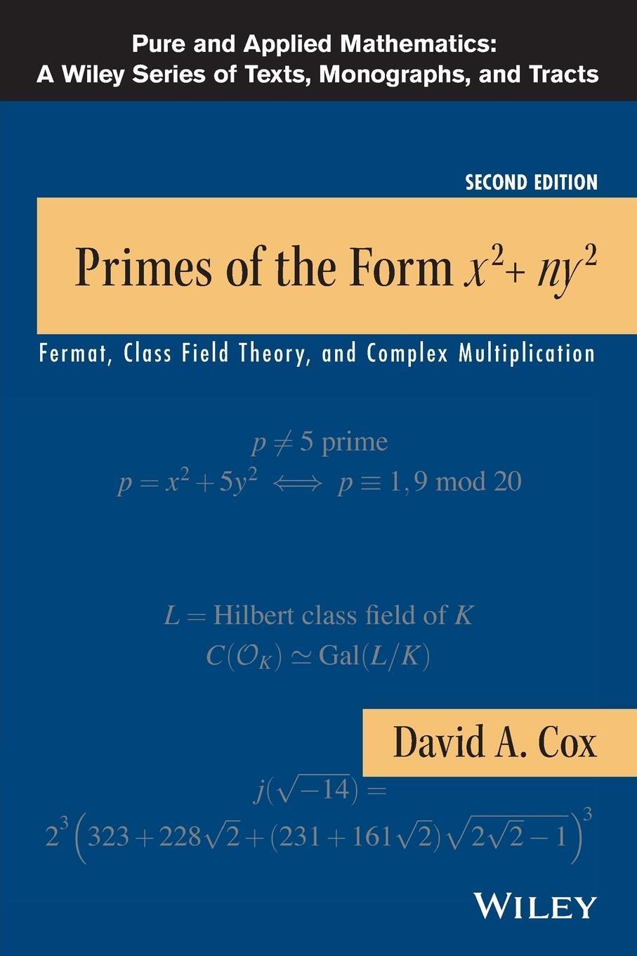 Cover: 9781118390184 | Primes of Form x2+ny2 2e | Cox | Taschenbuch | Paperback | Englisch