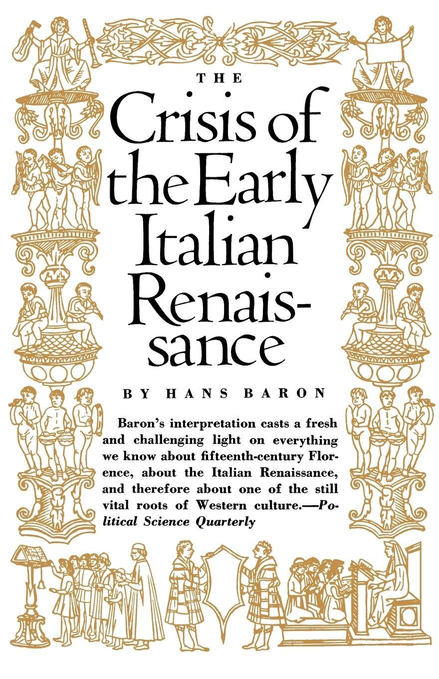 Cover: 9780691007526 | Crisis of the Early Italian Renaissance | Revised Edition | Hans Baron