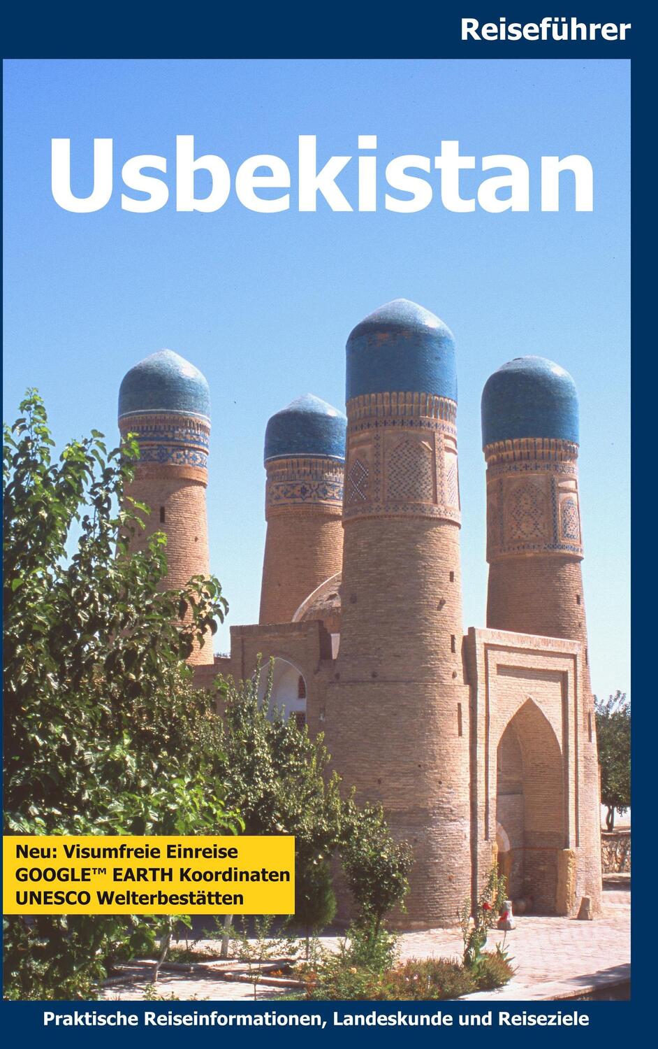 Cover: 9783750488045 | Usbekistan | Reiseführer | Gerald Sorg | Taschenbuch | Books on Demand