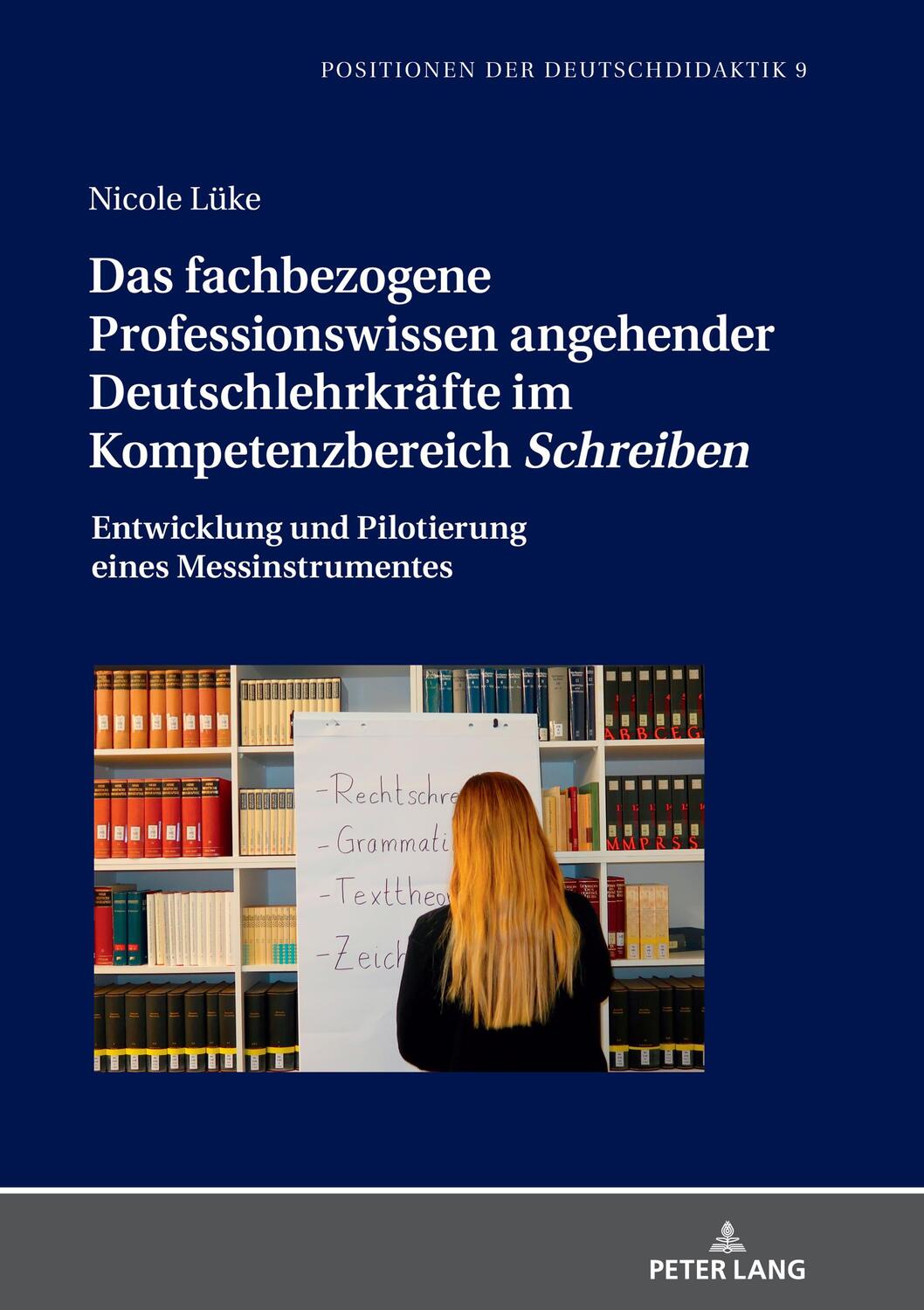 Cover: 9783631795378 | Das fachbezogene Professionswissen angehender Deutschlehrkräfte im...