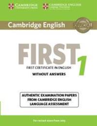 Cover: 9781107668577 | Cambridge English First 1 for Revised Exam from 2015 Student's Book...