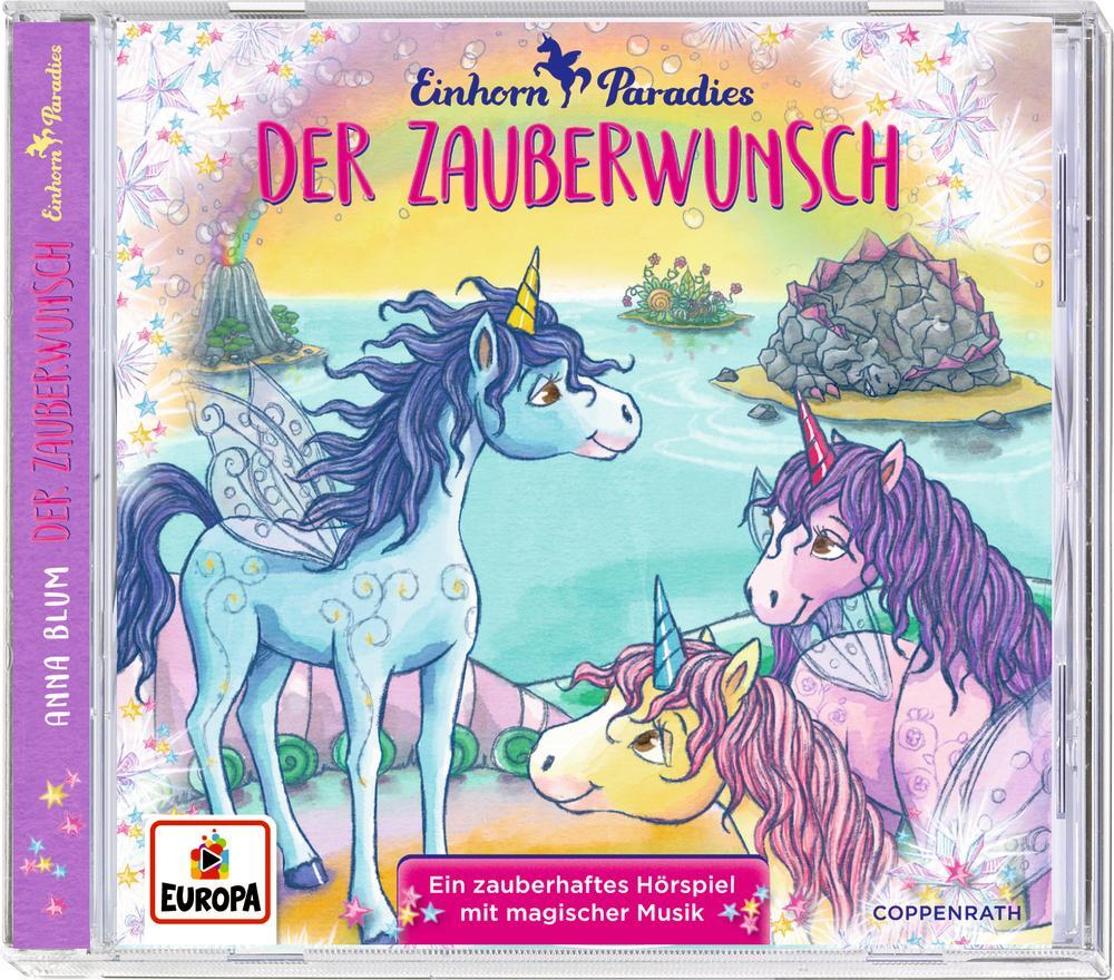 Cover: 4050003945484 | CD Hörspiel: Einhorn-Paradies. Der Zauberwunsch (Bd. 1) | Anna Blum