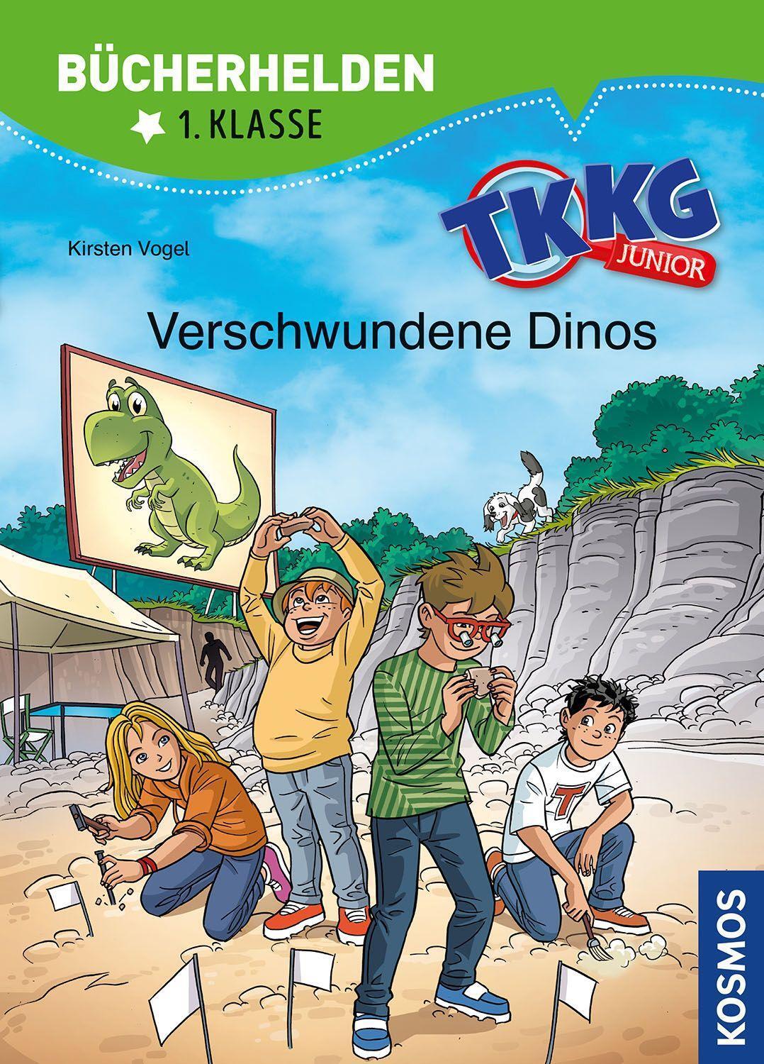 Cover: 9783440175569 | TKKG Junior, Bücherhelden 1. Klasse, Verschwundene Dinos | Vogel