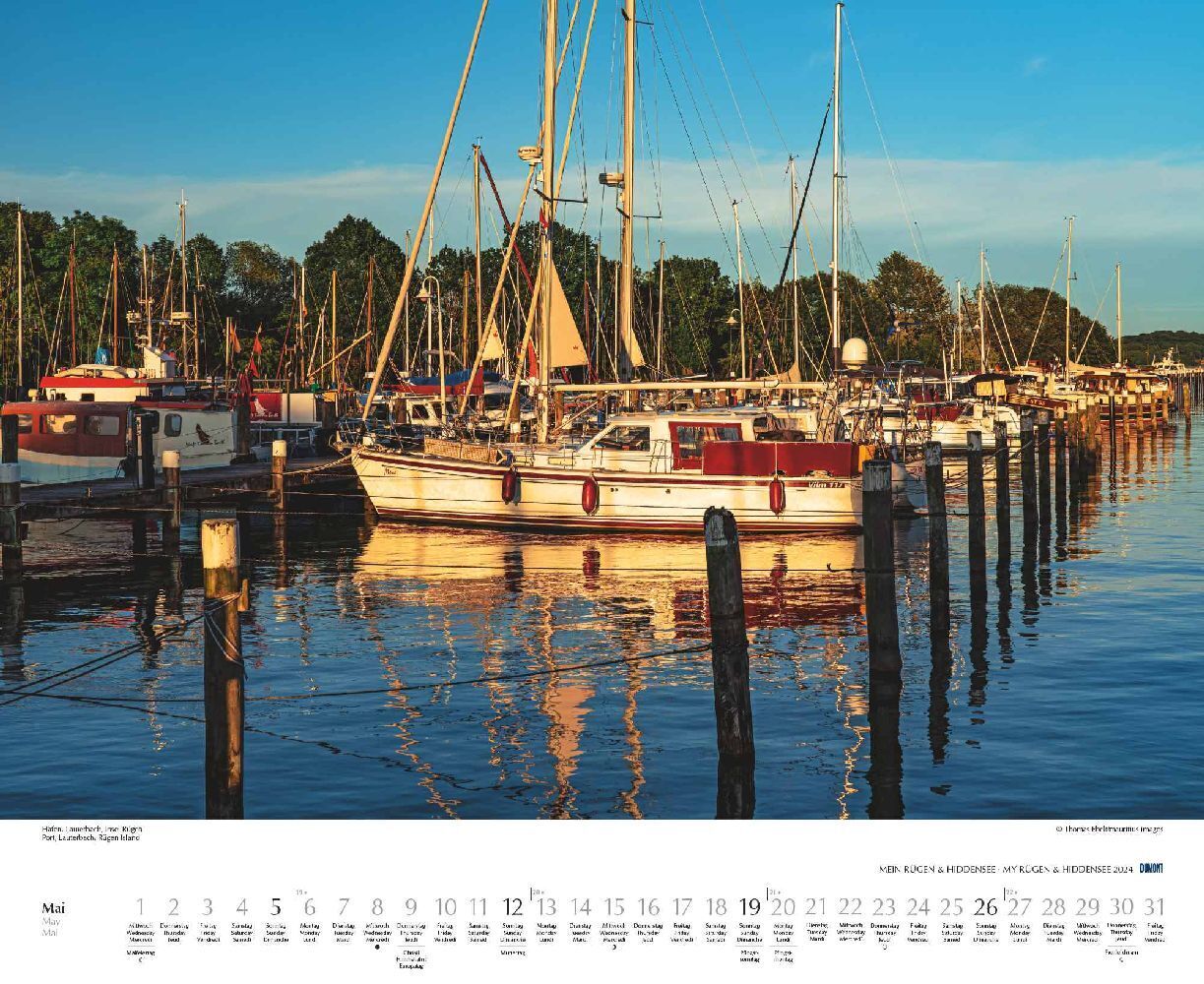 Bild: 4250809651460 | Mein Rügen &amp; Hiddensee 2024 - Wandkalender 52 x 42,5 cm -...