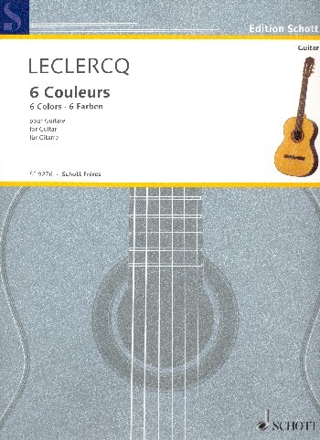 Cover: 9790543502994 | Six Colours | Norbert Leclercq | Buch | Schott Music