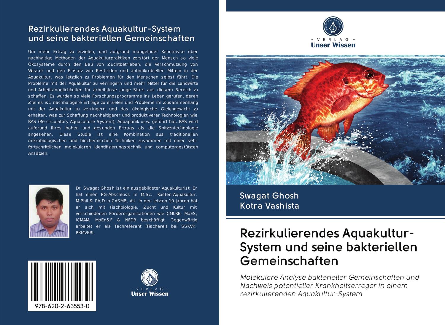 Cover: 9786202635530 | Rezirkulierendes Aquakultur-System und seine bakteriellen...