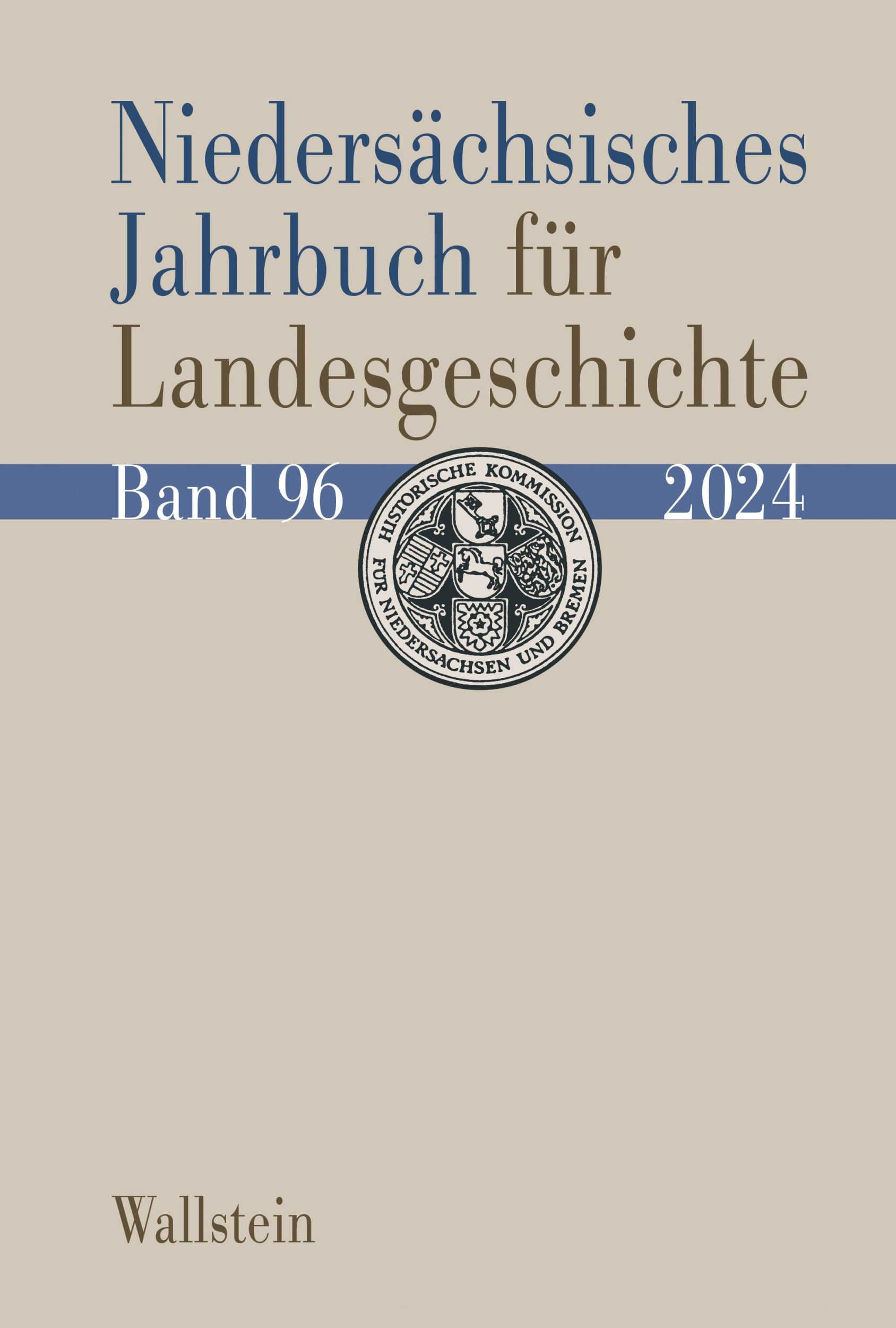 Cover: 9783835356818 | Niedersächsisches Jahrbuch für Landesgeschichte 96/2024 | Bremen