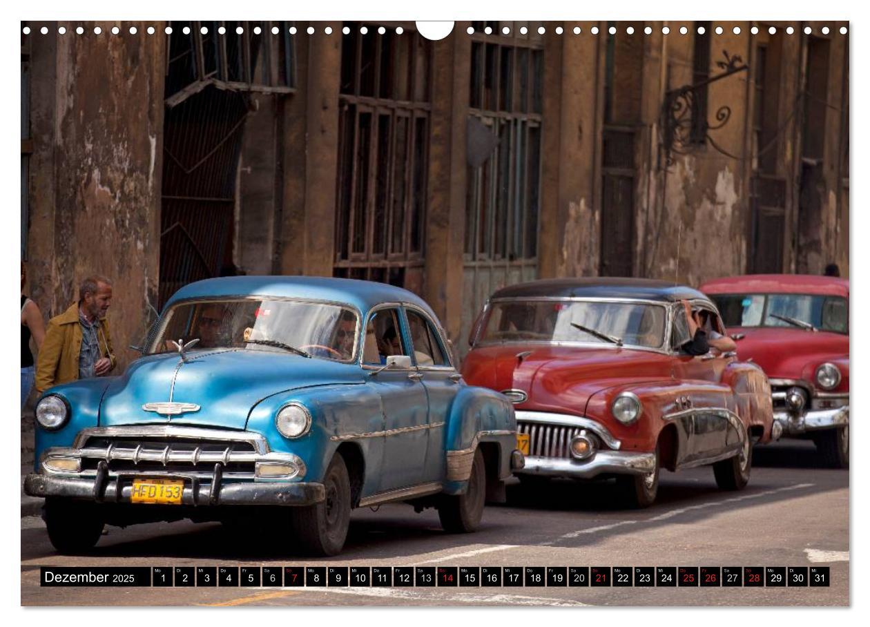 Bild: 9783435818365 | Classic Cars of Cuba (Wandkalender 2025 DIN A3 quer), CALVENDO...