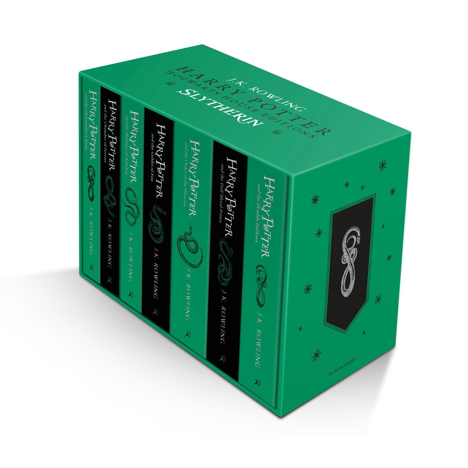 Cover: 9781526624574 | Harry Potter Slytherin House Editions Paperback Box Set | Rowling