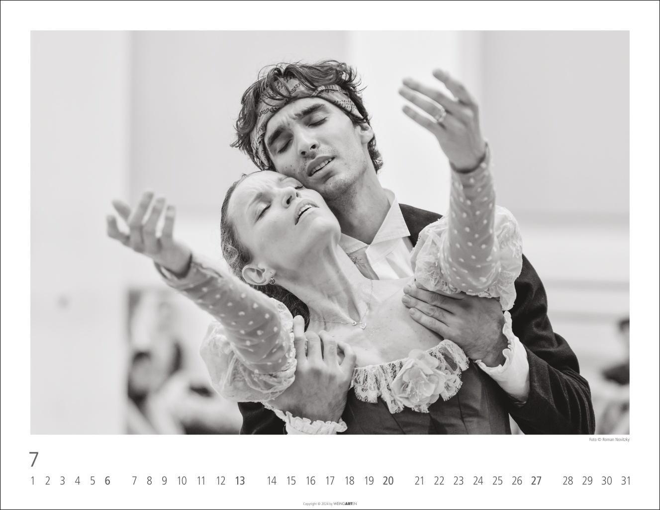 Bild: 9783839900369 | Ballettsaal - Stuttgarter Ballett Kalender 2025 - Stuttgarter Ballett