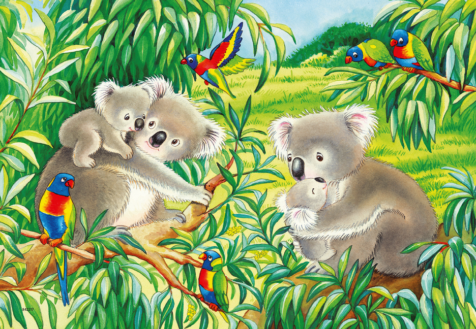 Bild: 4005556078202 | Ravensburger Kinderpuzzle - 07820 Süße Koalas und Pandas - Puzzle...
