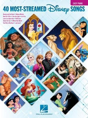 Cover: 9781540056566 | The 40 Most-Streamed Disney Songs | For Easy Piano | Taschenbuch
