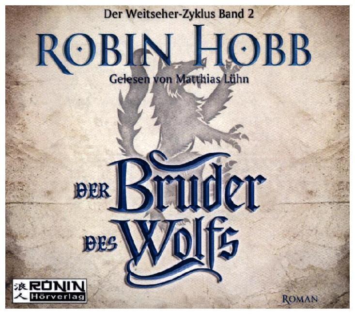 Cover: 9783961540747 | Der Bruder des Wolfs, 3 MP3-CDs | Lesung. Ungekürzte Ausgabe | Hobb