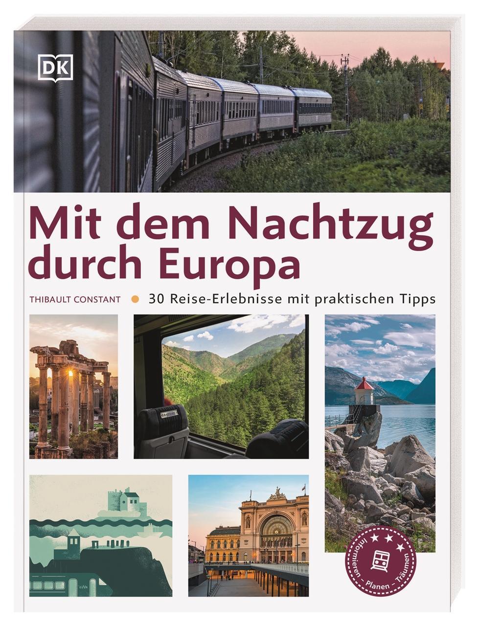 Cover: 9783734206634 | Mit dem Nachtzug durch Europa | Thibault Constant | Taschenbuch | 2022