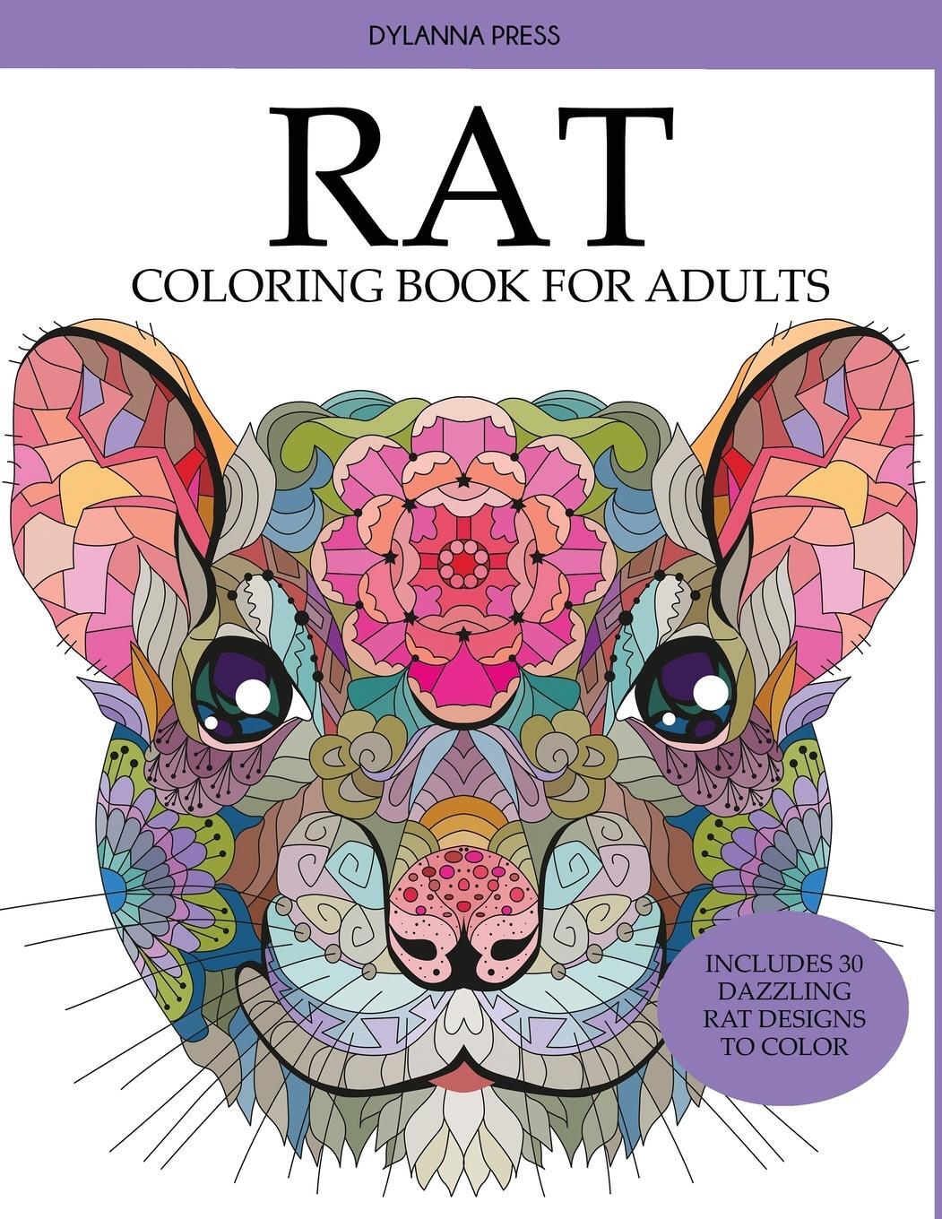 Cover: 9781647900397 | Rat Coloring Book for Adults | Dylanna Press | Taschenbuch | Paperback