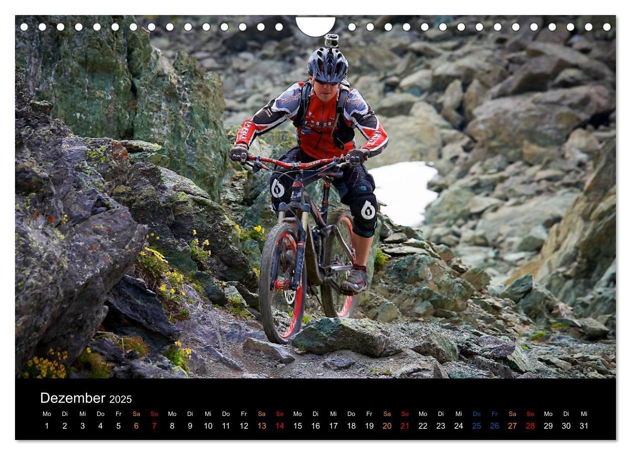 Bild: 9783435635184 | Mountainbike Freeride Momente (Wandkalender 2025 DIN A4 quer),...