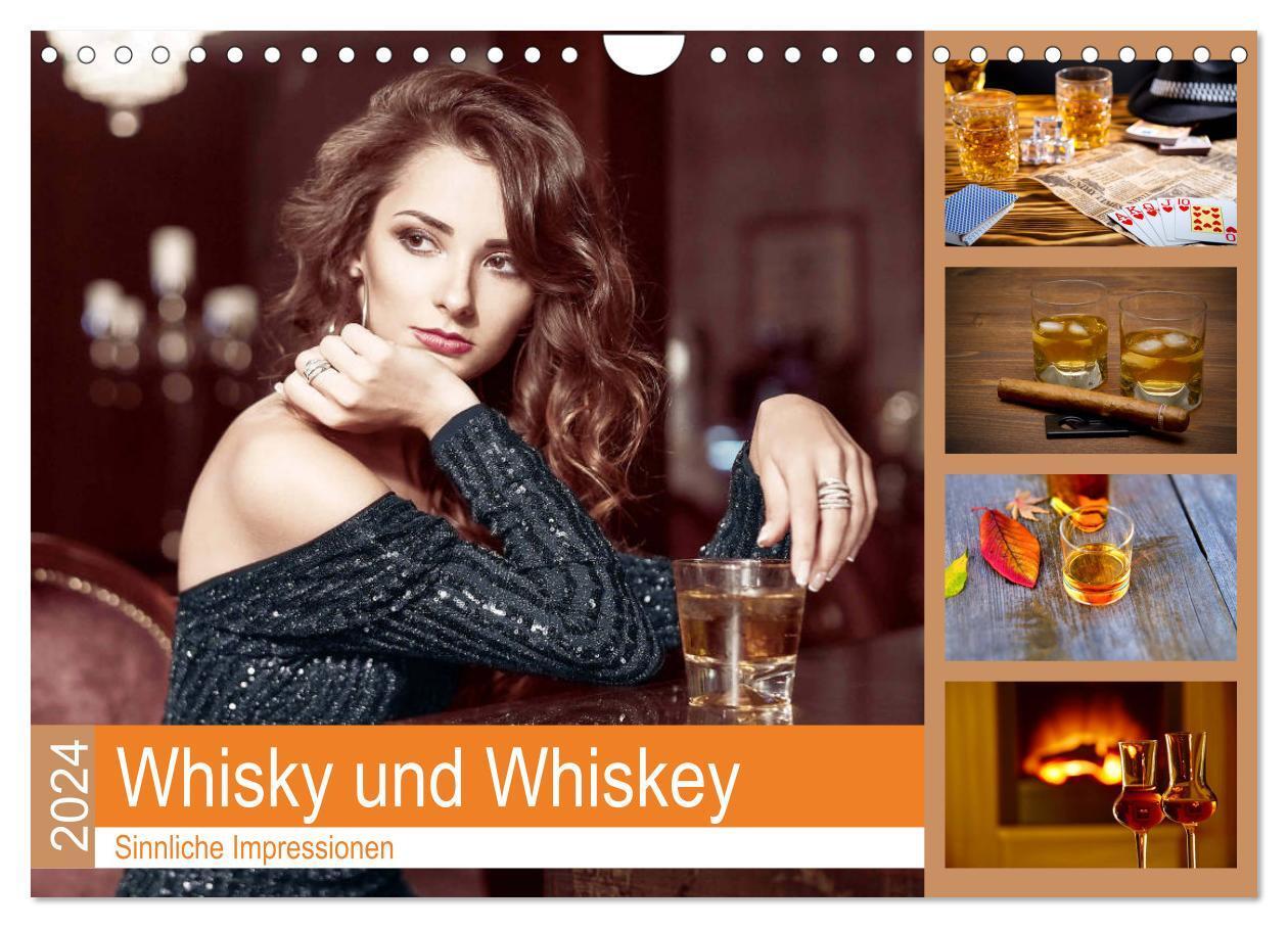 Cover: 9783675457126 | Whisky und Whiskey 2024. Sinnliche Impressionen (Wandkalender 2024...