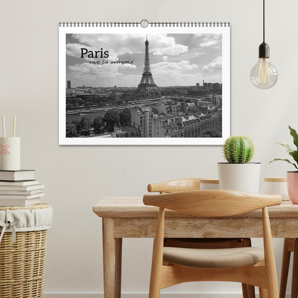 Bild: 9783435791323 | Paris vive la métropole (Wandkalender 2025 DIN A3 quer), CALVENDO...