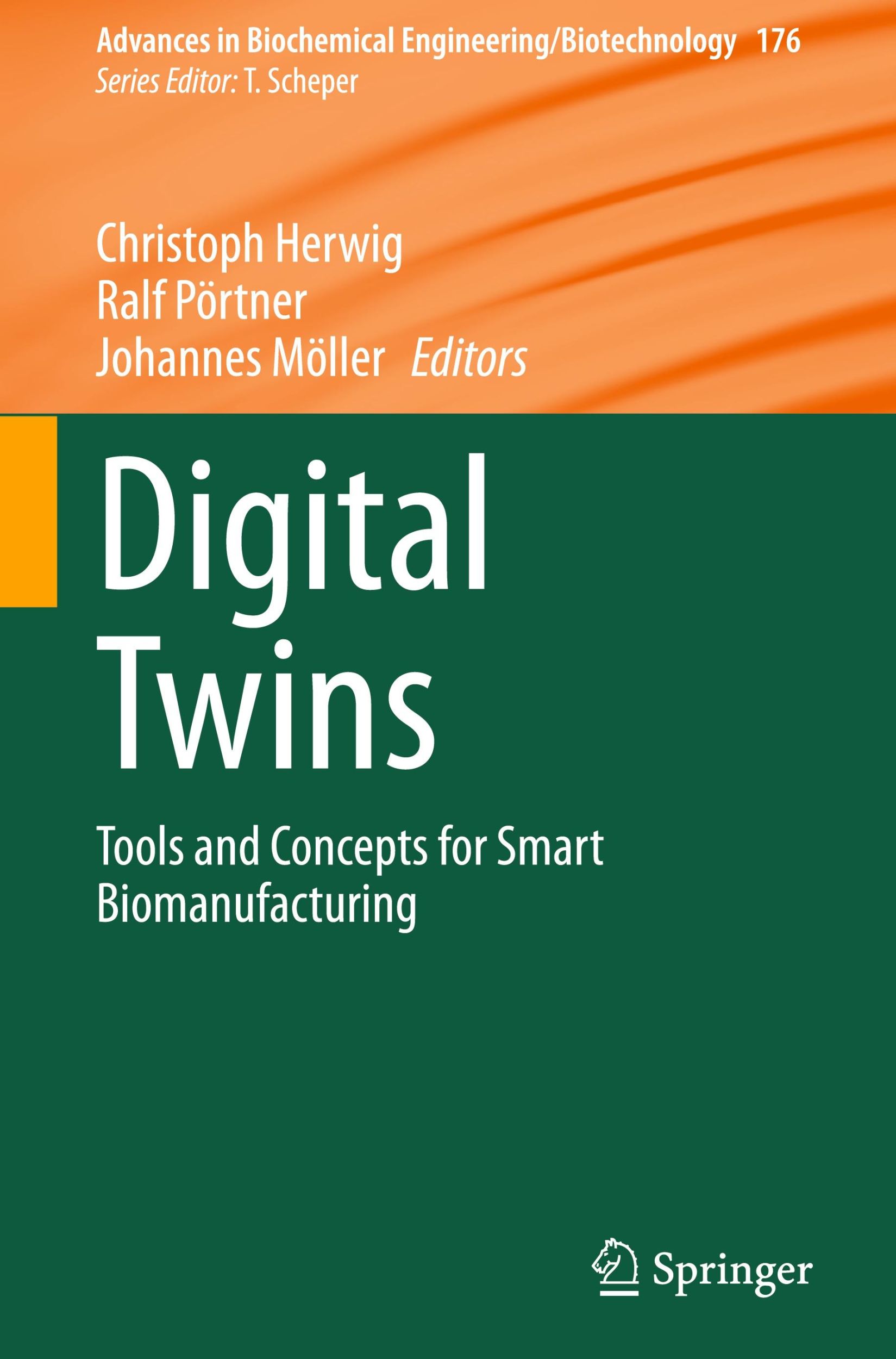 Cover: 9783030716592 | Digital Twins | Tools and Concepts for Smart Biomanufacturing | Buch