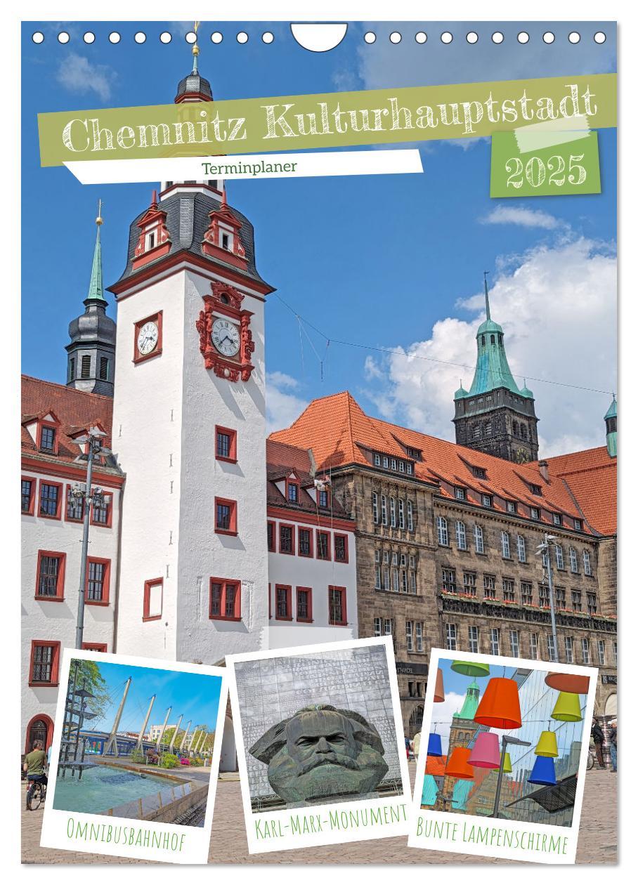 Cover: 9783435726721 | Chemnitz Kulturhauptstadt Terminplaner (Wandkalender 2025 DIN A4...