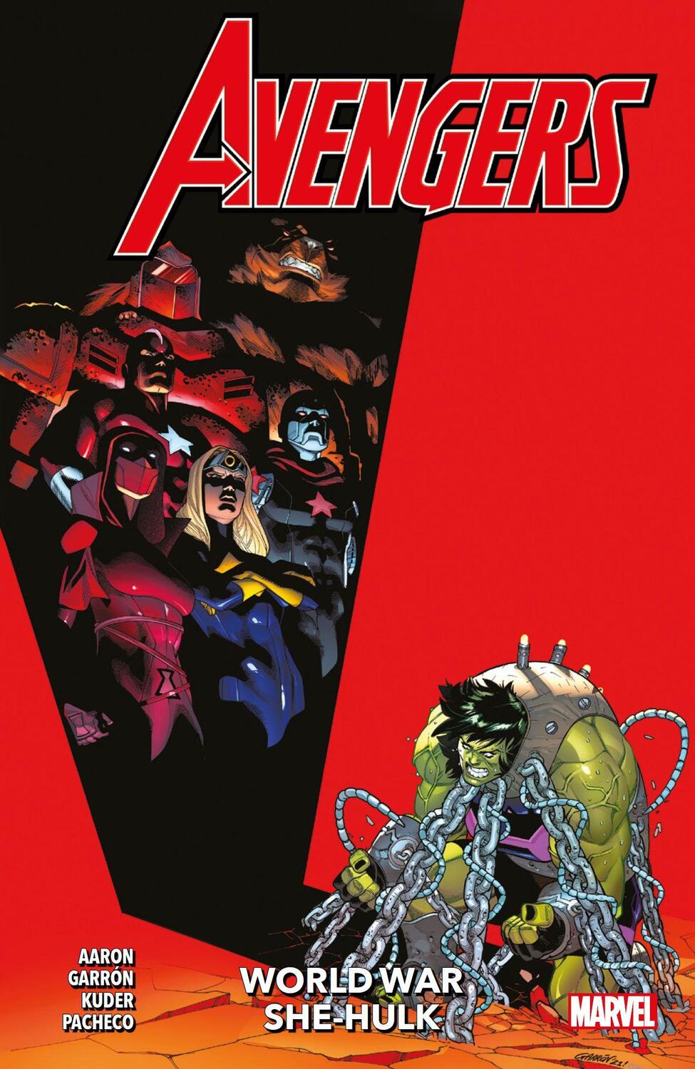 Cover: 9783741628733 | Avengers - Neustart | Bd. 9: World War She-Hulk | Jason Aaron (u. a.)