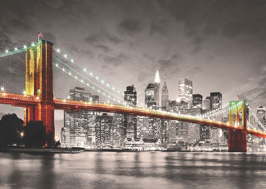Cover: 628136106627 | New York City Brooklyn Bridge (Puzzle) | Spiel | In Spielebox | 2023