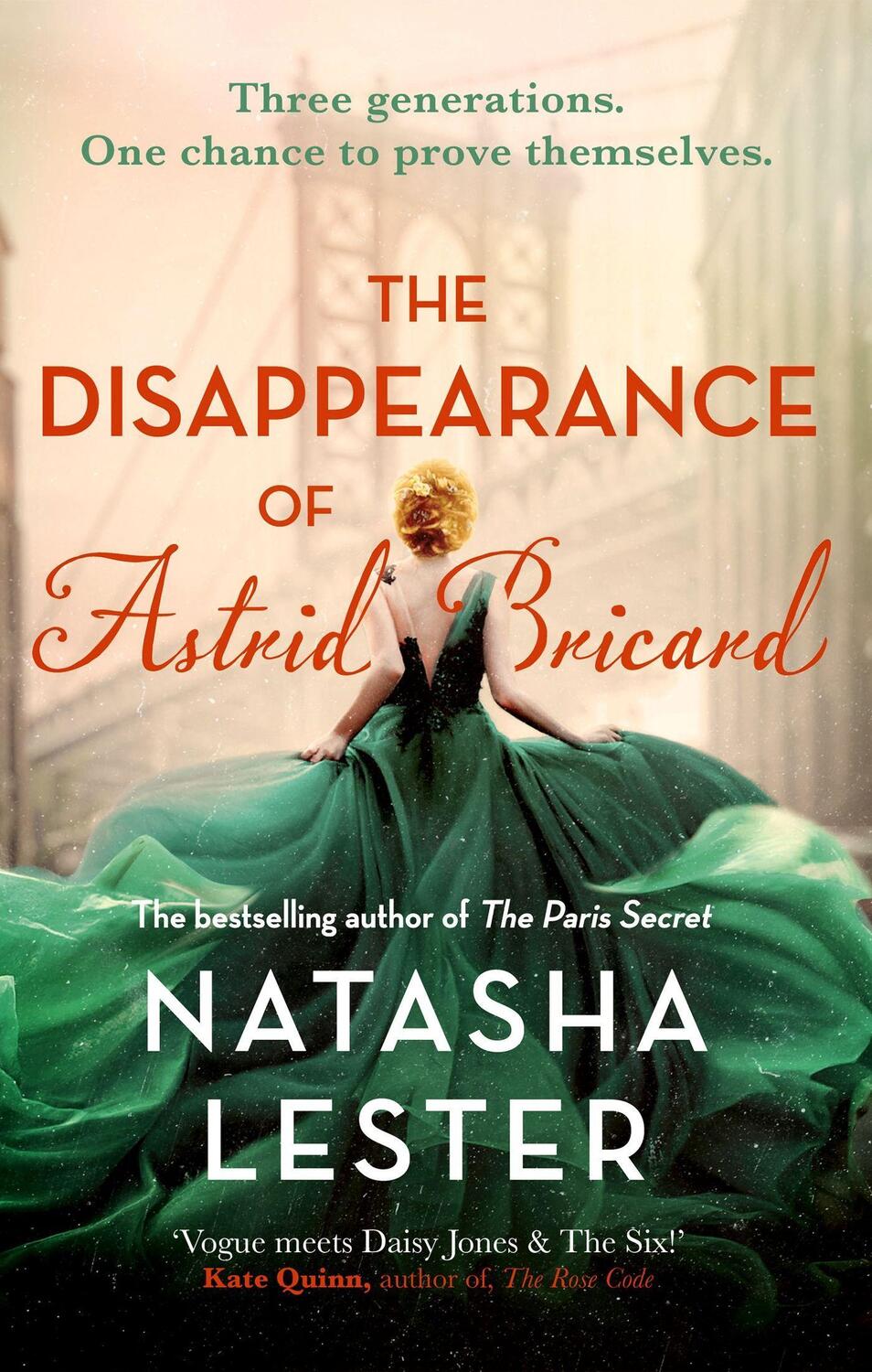 Cover: 9780751582291 | The Disappearance of Astrid Bricard | Natasha Lester | Taschenbuch