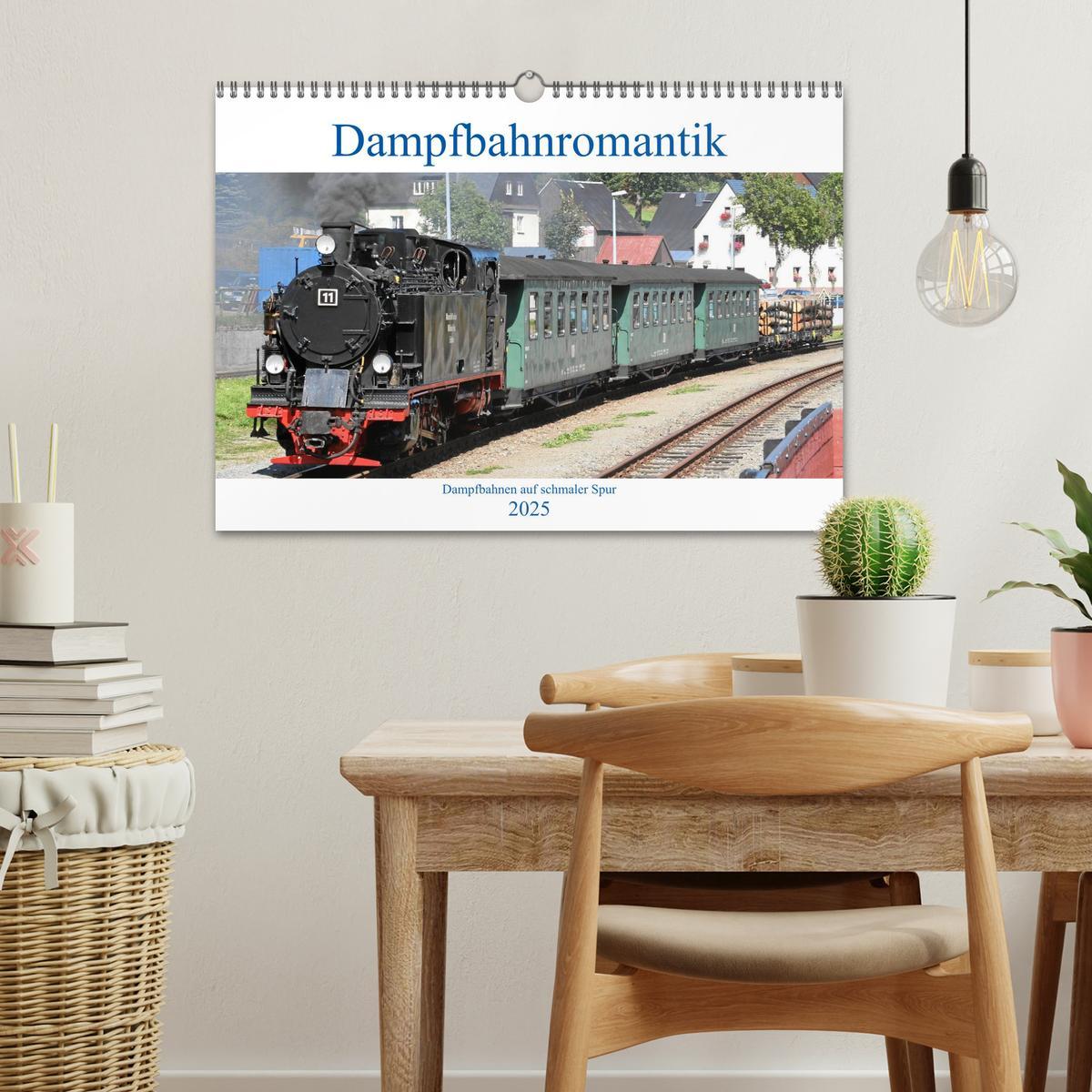 Bild: 9783435445967 | Dampfbahnromantik - Dampfbahnen auf schmaler Spur (Wandkalender...