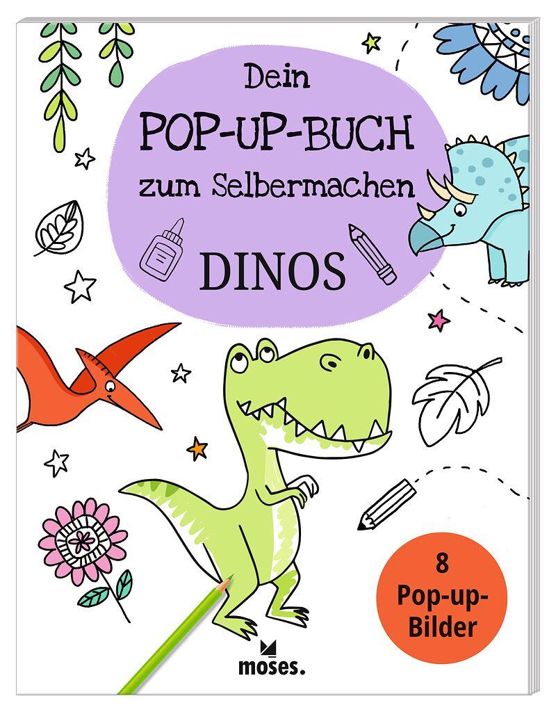 Cover: 9783964553331 | Dein Pop-Up Buch zum Selbermachen Dinos | Elisabeth Golding | Buch