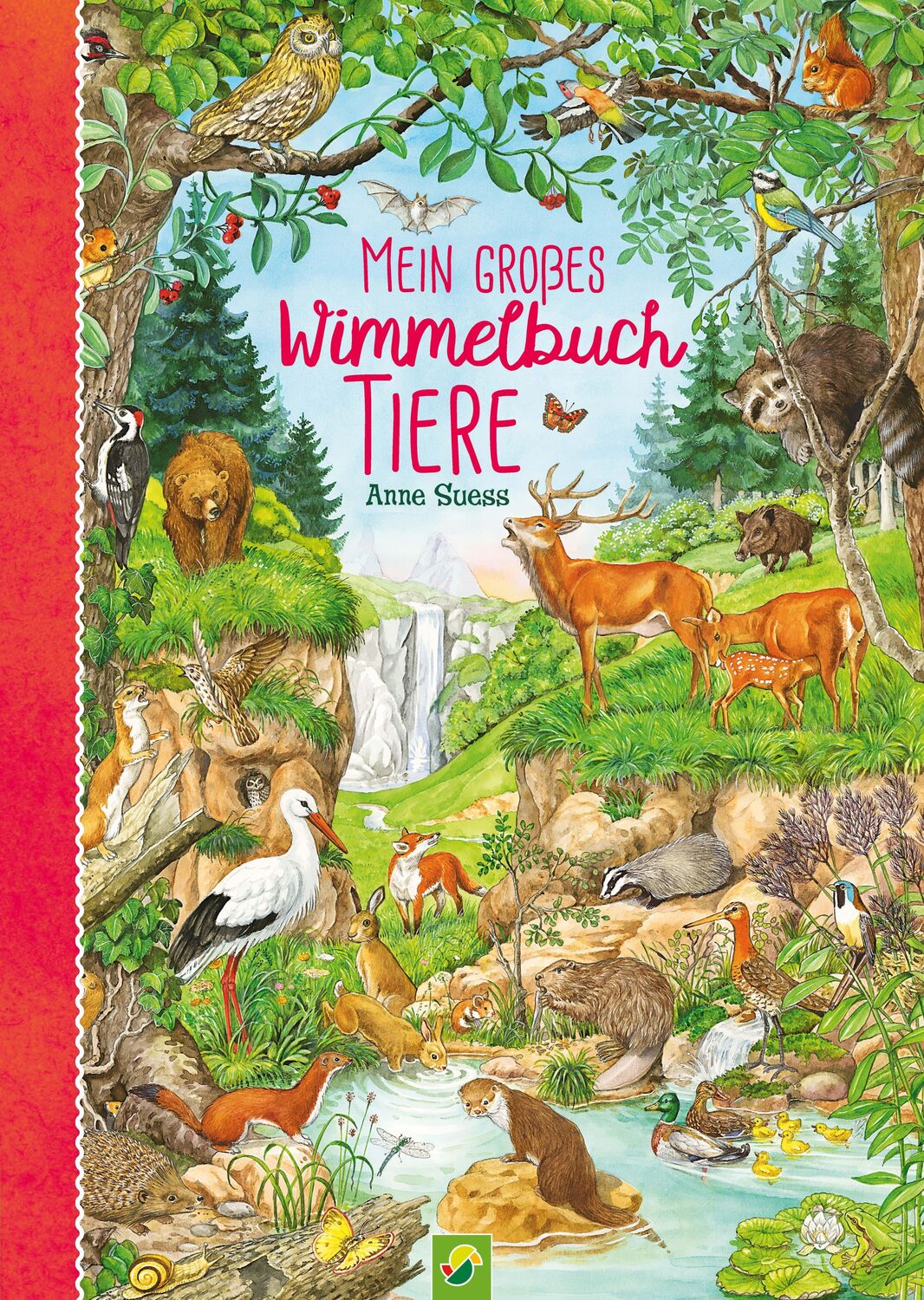 Cover: 9783849932664 | Mein großes Wimmelbuch Tiere. Liebevoll illustriert von Anne Suess