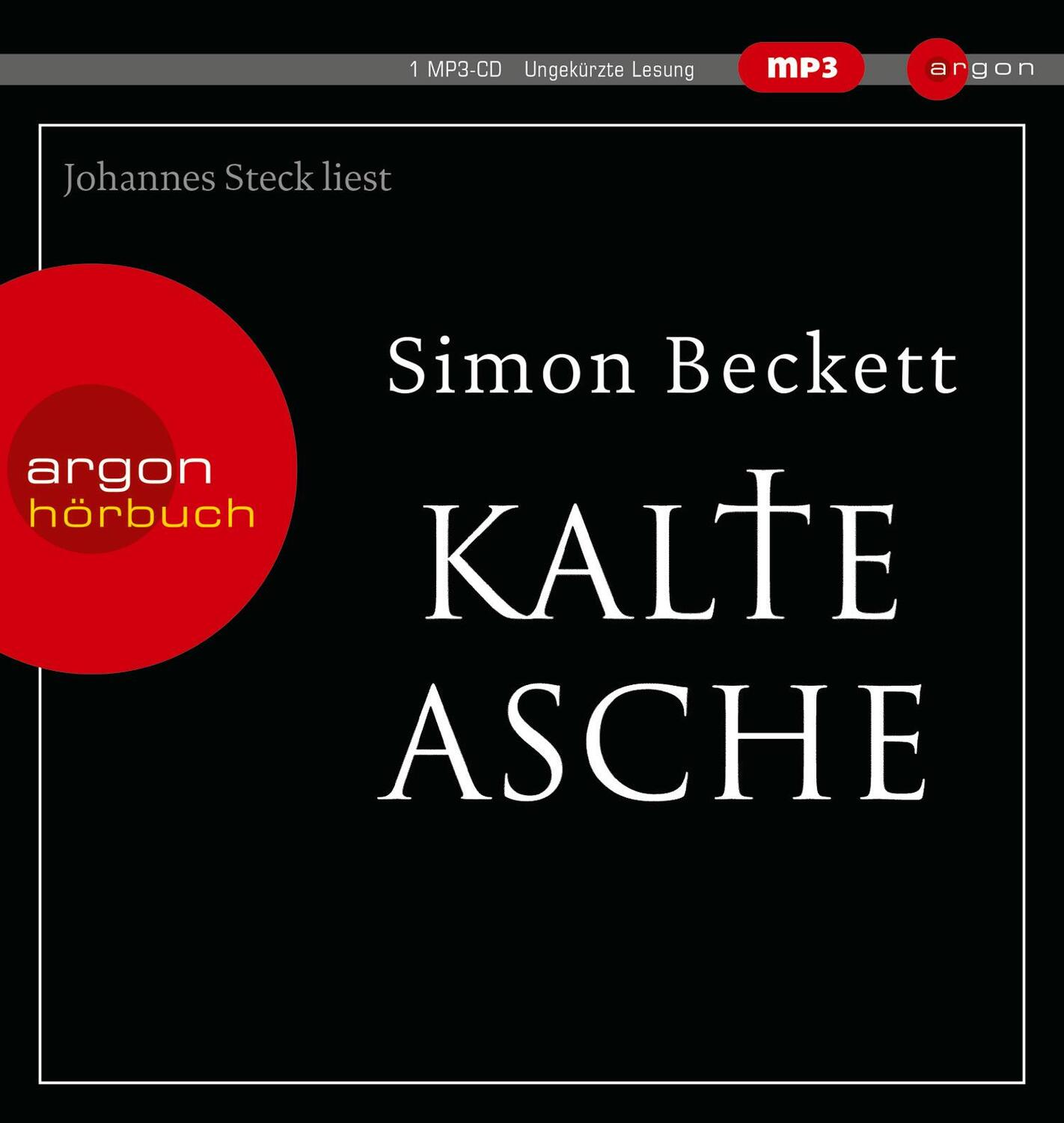 Cover: 9783839891728 | Kalte Asche (Hörbestseller MP3-Ausgabe) | Simon Beckett | MP3 | 2013