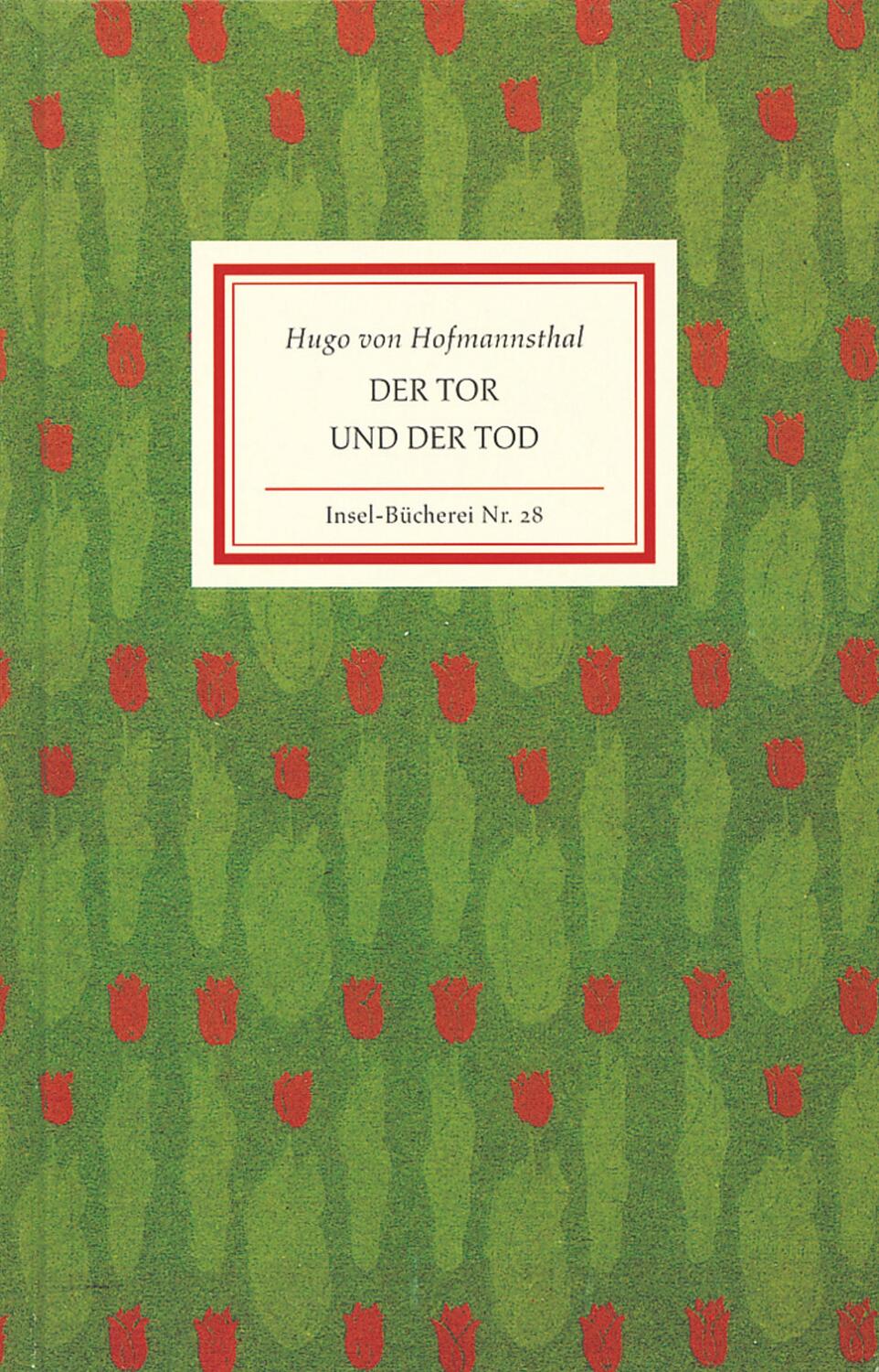 Cover: 9783458080282 | Der Tor und der Tod | Hugo von Hofmannsthal | Buch | Insel-Bücherei
