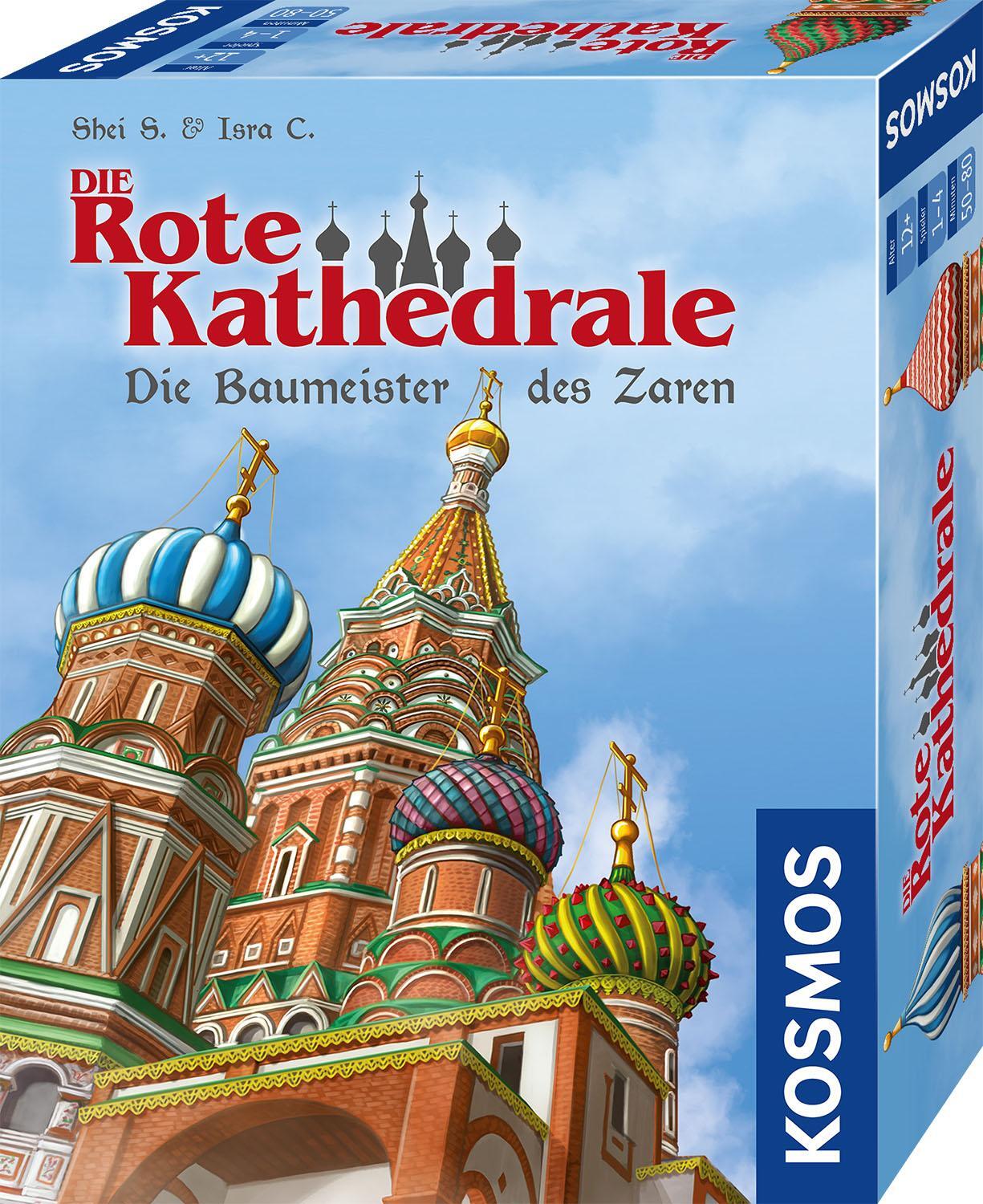 Cover: 4002051682156 | Die Rote Kathedrale | Sheila Santos (u. a.) | Spiel | Deutsch | 2021