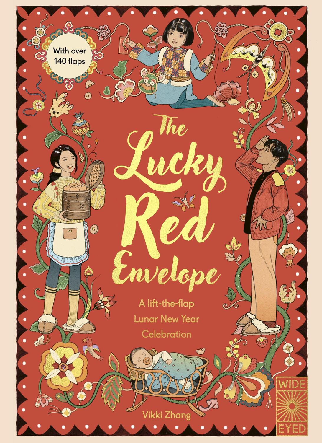 Cover: 9780711285910 | The Lucky Red Envelope | A lift-the-flap Lunar New Year Celebration