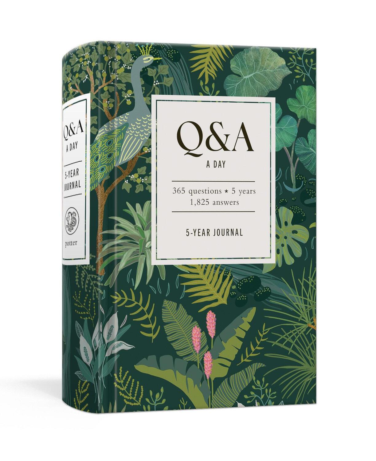 Cover: 9780593580226 | Q&amp;A a Day Tropical: 5-Year Journal | Potter Gift | Buch | Q&amp;A a Day