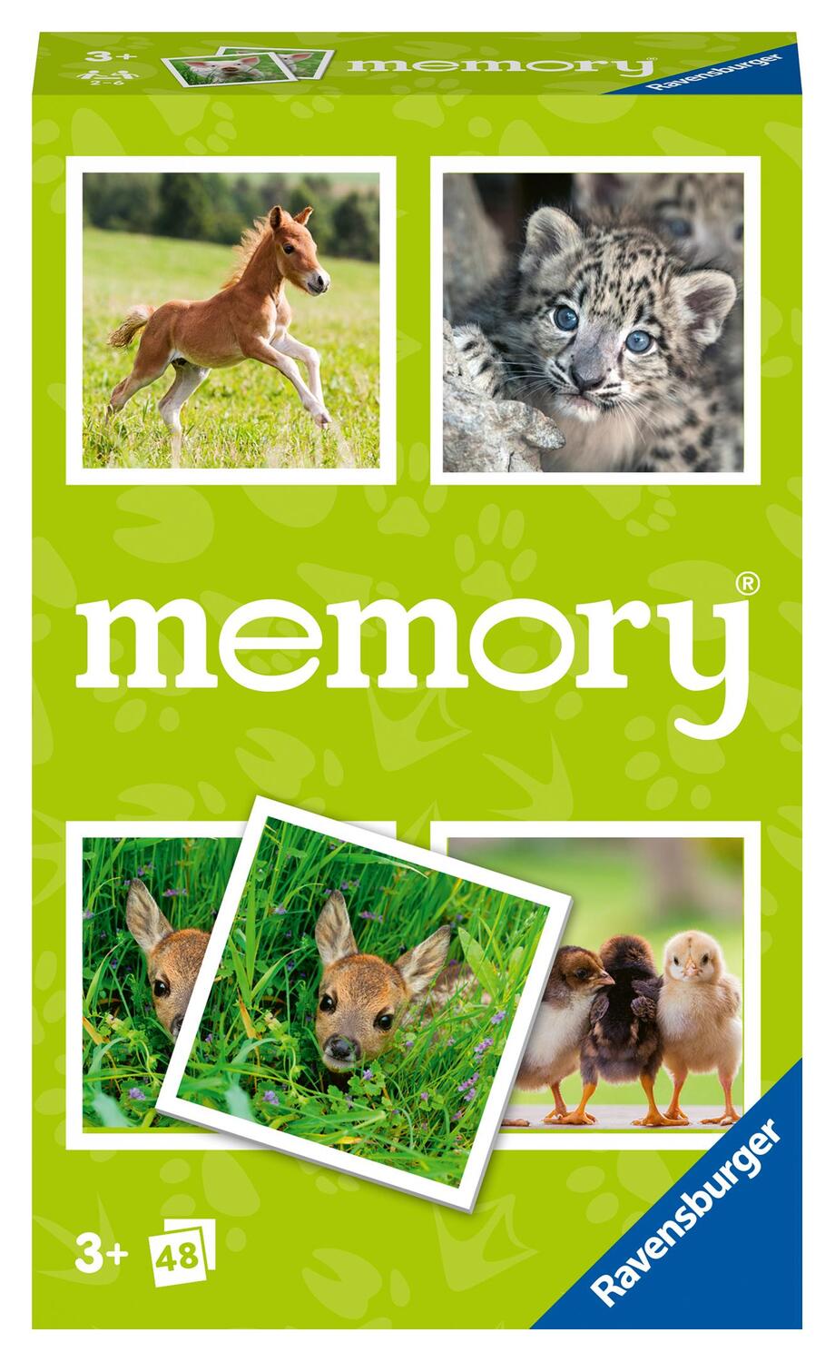 Cover: 4005556224586 | Ravensburger 22458 - Tierbaby memory®, der Spieleklassiker für...