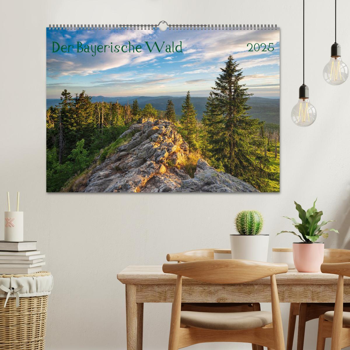 Bild: 9783435193530 | Der Bayerische Wald (Wandkalender 2025 DIN A2 quer), CALVENDO...