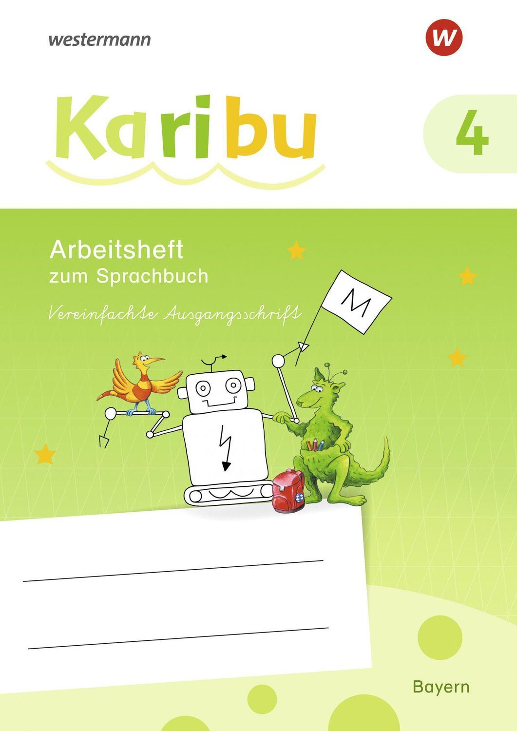 Cover: 9783141291520 | Karibu 4 VA. Arbeitsheft. (Vereinfachte Ausgangsschrift). Für Bayern