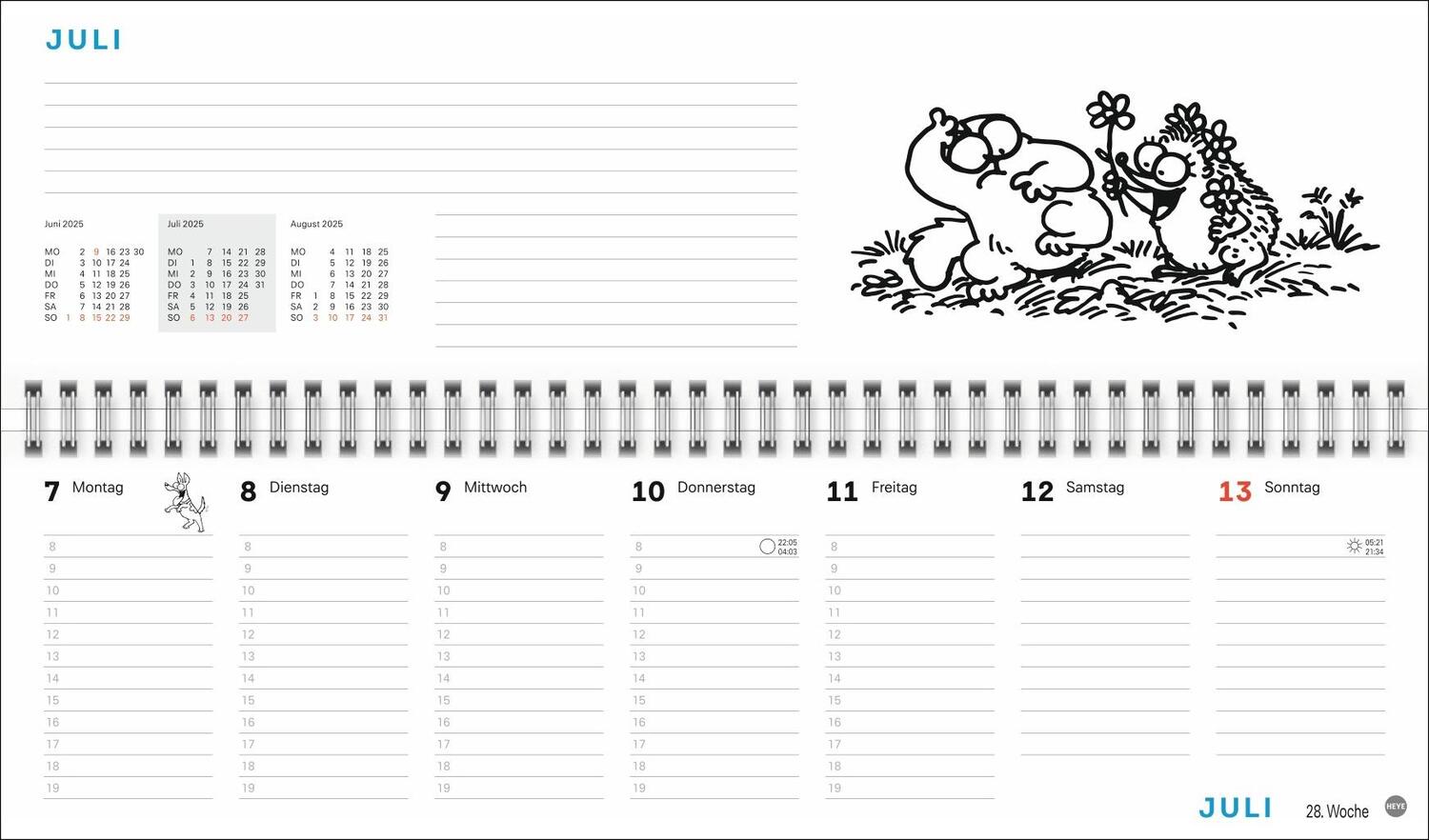 Bild: 9783756406524 | Simons Katze Büroplaner 2025 | Simon Tofield | Kalender | 112 S.