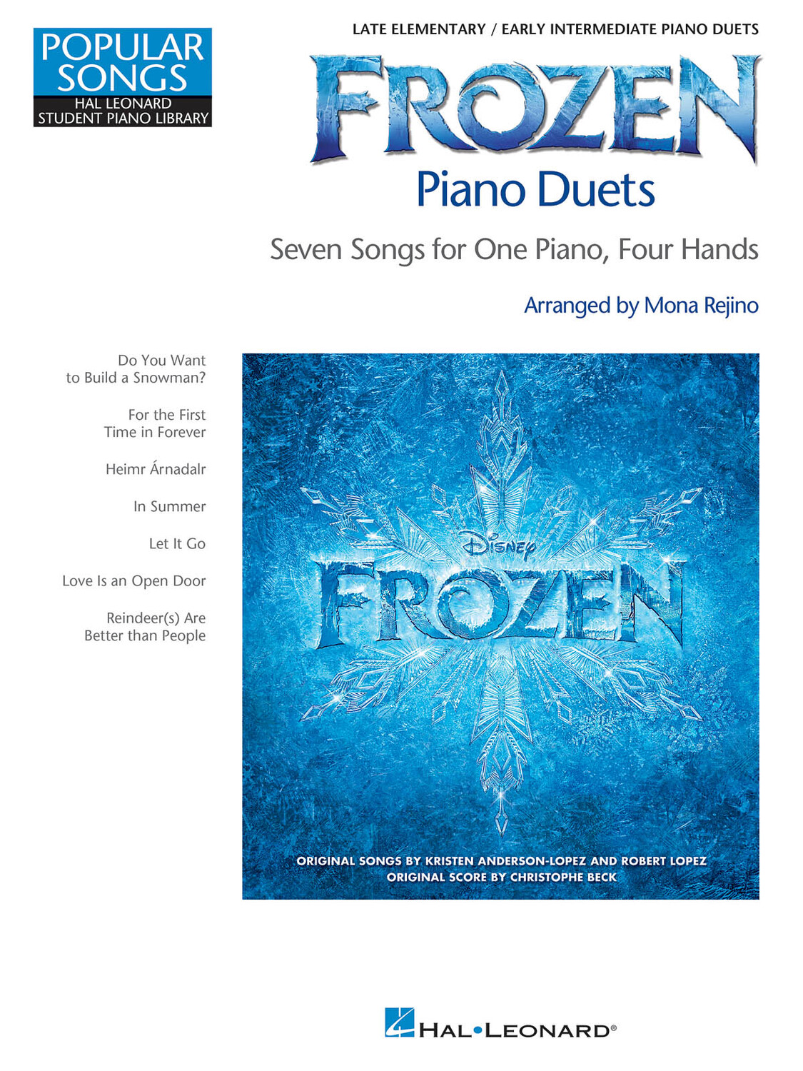 Cover: 888680061173 | Frozen Piano Duets | Popular Songs Series | Anderson-Lopez | Buch