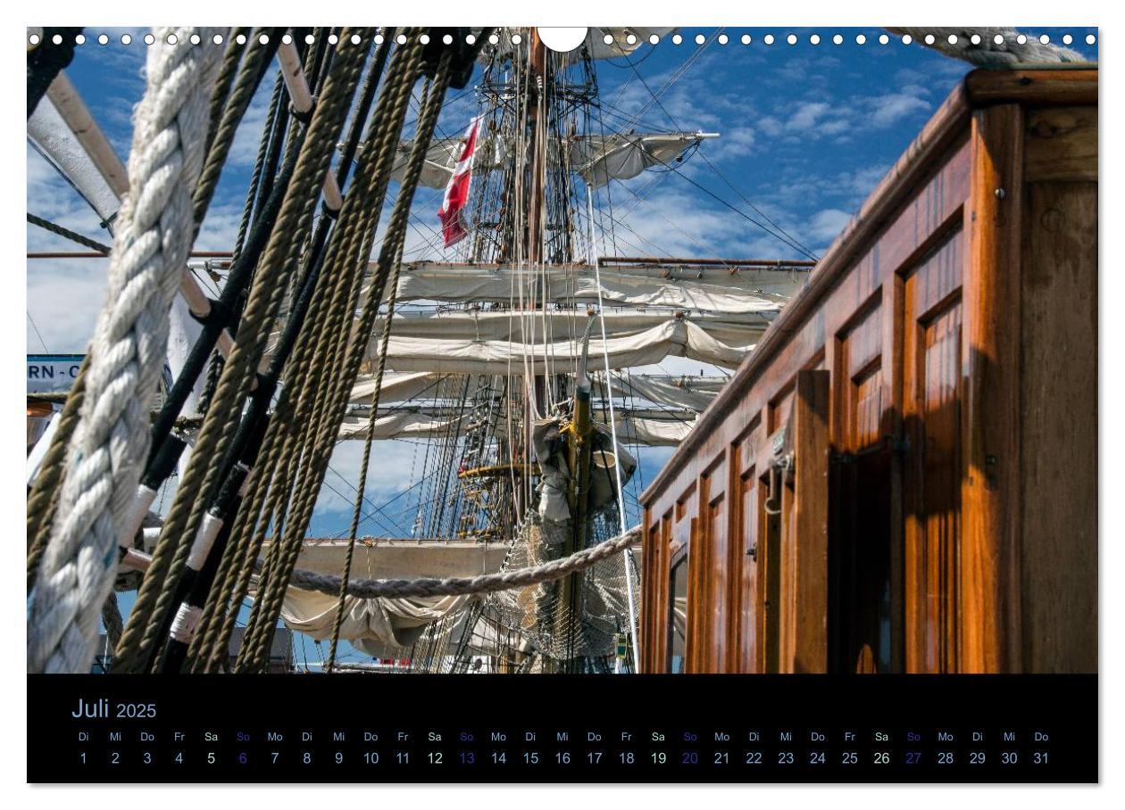 Bild: 9783435571963 | Segelschiffe - Maritime Details (Wandkalender 2025 DIN A3 quer),...