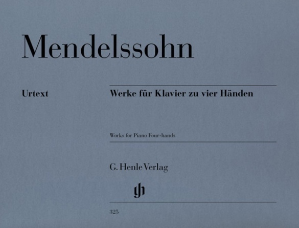 Cover: 9790201803258 | Mendelssohn Bartholdy, Felix - Werke für Klavier zu vier Händen | Buch