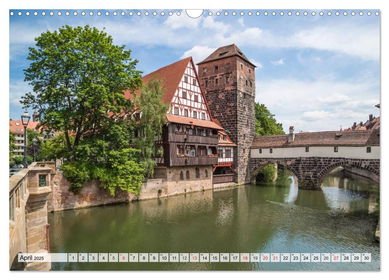 Bild: 9783435592029 | NÜRNBERG Historisches Stadtherz (Wandkalender 2025 DIN A3 quer),...