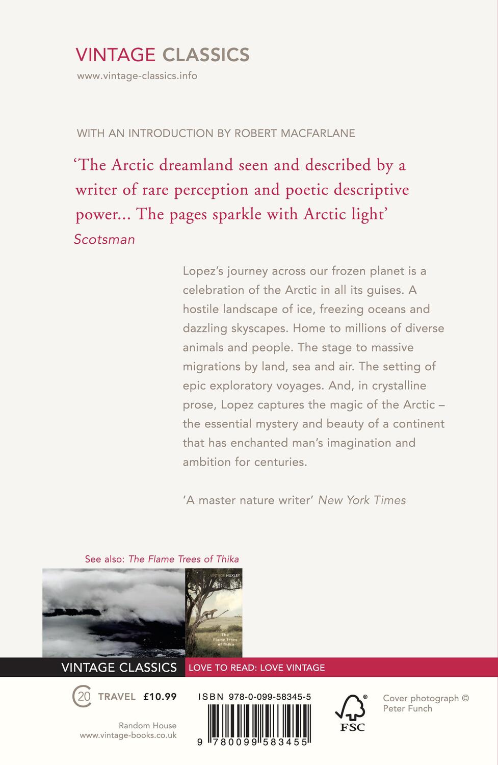 Rückseite: 9780099583455 | Arctic Dreams | Imagination and Desire in a Northern Landscape | Lopez