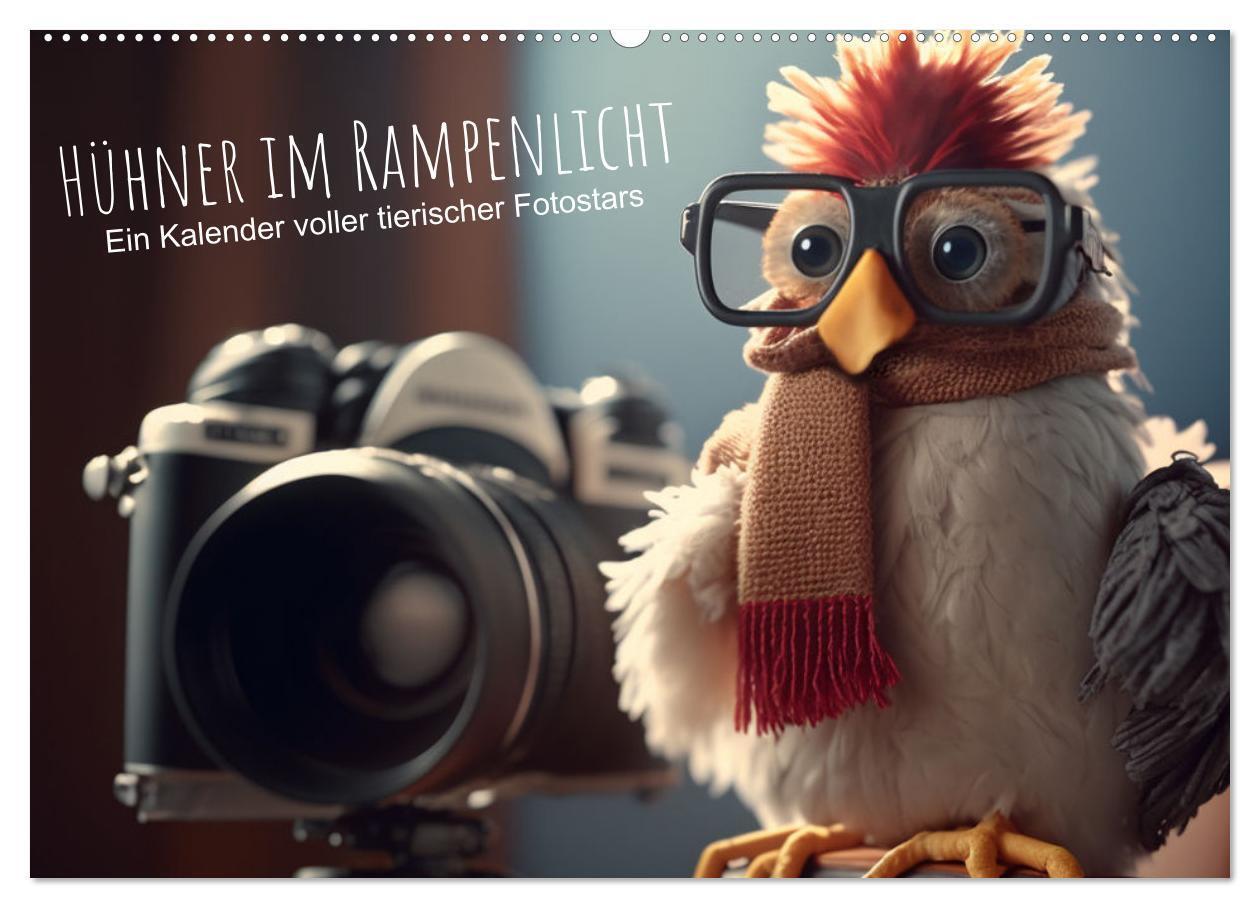 Cover: 9783675707337 | Hühner im Rampenlicht Ein Kalender voller tierischer Fotostars...