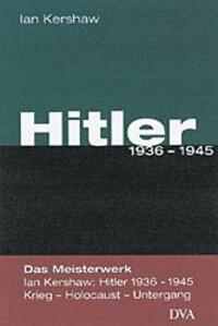 Cover: 9783421051325 | Hitler 1936 - 1945 | Ian Kershaw | Buch | Lesebändchen | Deutsch | DVA