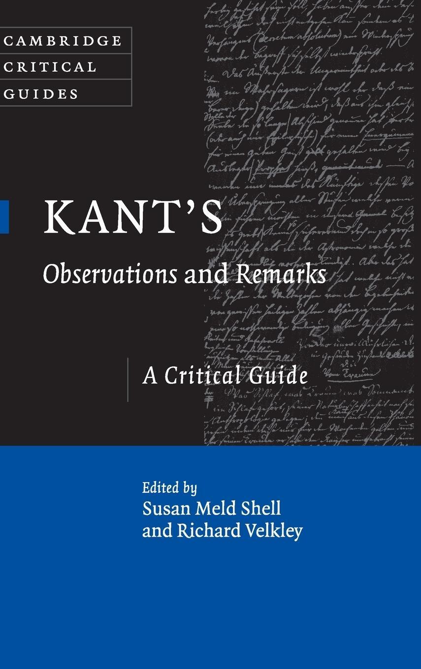 Cover: 9780521769426 | Kant's Observations and Remarks | Richard Velkley | Buch | Englisch