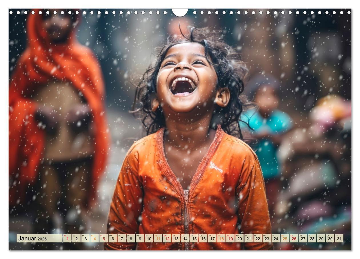 Bild: 9783383863110 | Kinder Lachen (Wandkalender 2025 DIN A3 quer), CALVENDO Monatskalender