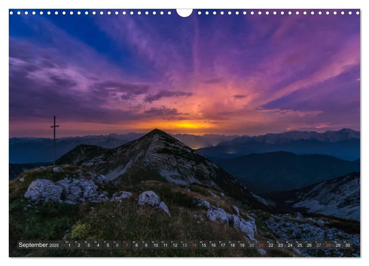 Bild: 9783435424245 | Himmelslichter - Mond und Sterne (Wandkalender 2025 DIN A3 quer),...