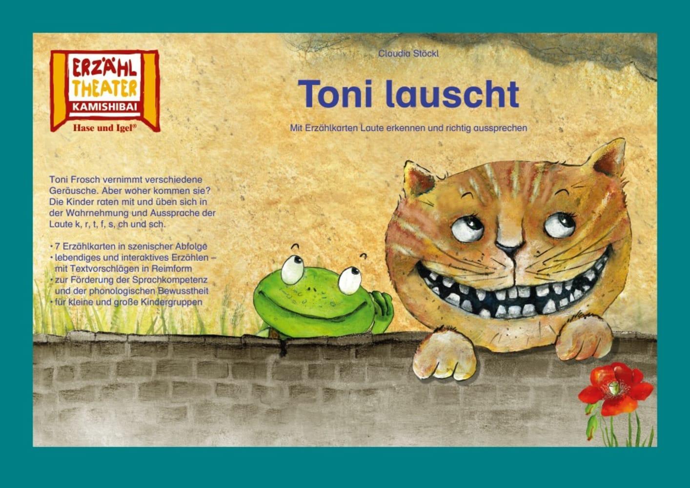 Cover: 4260505831622 | Toni lauscht / Kamishibai Bildkarten | Claudia Stöckl | Taschenbuch